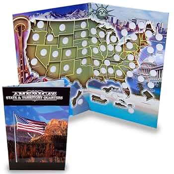 STATE SERIES QUARTERS(ブック) First Commemorative Mint State Quarter Collection Book